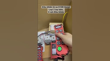 Điều khiển từ xa Henjel H108 loại 8 nút điều khiển. Mua hàng LH: 0985.789.247