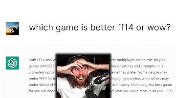 FFXIV vs WoW? Asking an AI which MMO is better