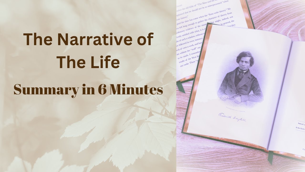 The Narrative of the Life Summary - Frederick Douglass - YouTube