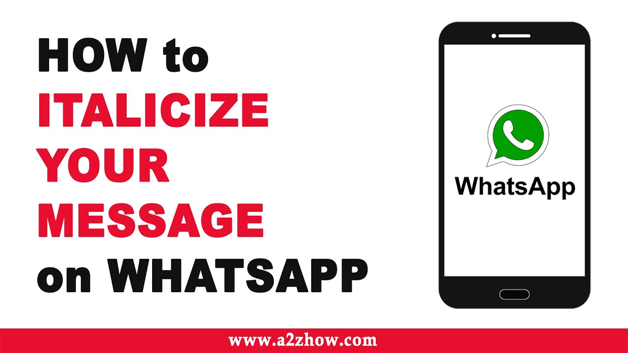 How To Italicize Your Message On WhatsApp Android YouTube how-to-italicize-your-message-on-whatsapp-android-youtube