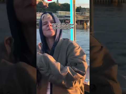 “Life” with Robyn in Stockholm, 2024 #robyn #jamiexx #electronicmusic