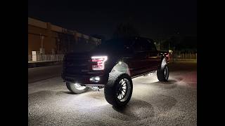 POV Lifted F150 Night Drive | 3.5 Ecoboost