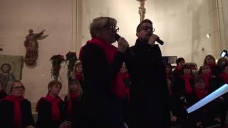Weihnachten 1946 - Johannes Friedl & Mum