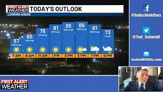 May 15, 2026 Friday Morning Weather Update