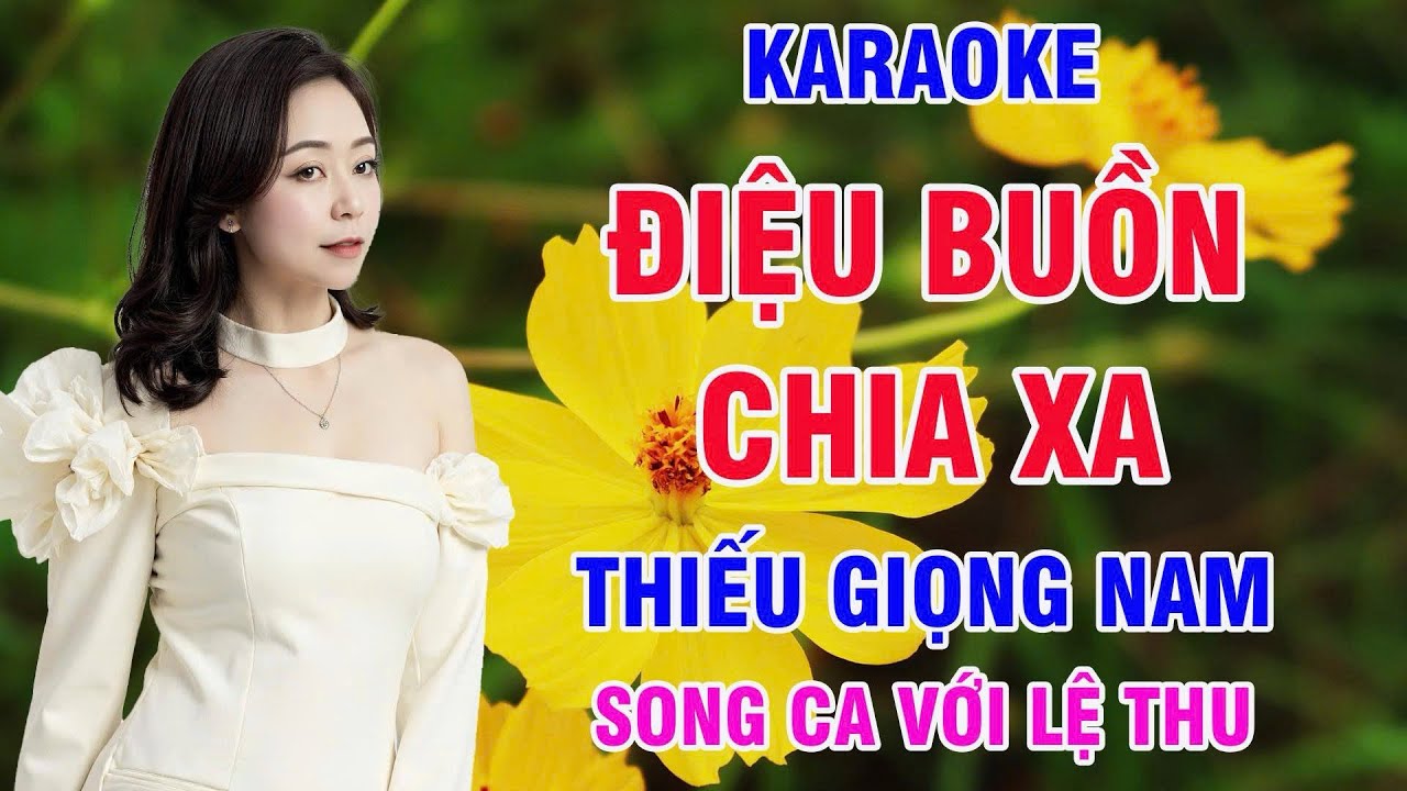 Điệu Buồn Chia Xa Karaoke Thiếu Giọng Nam ( Duy Khánh ) Song Ca Với Lệ Thu