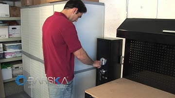 Barska Quick Access Biometric Rifle Safe AX11652