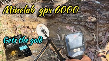Minelab GPX 6000 & Nugget Finder Xceed Coil