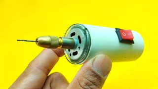 Amazing Mini Drill Tools made with recyclable materials ||how to make a drill machine at home