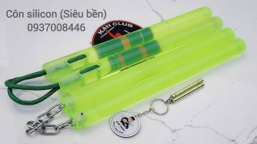 Côn silicon (Siêu bền) 🇻🇳 Giành cho bạn mới tập (Êm tay, không ồn, k mùi hôi. K rỉ sét. K nứt gãy)