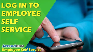 Log in to Employee Self Service