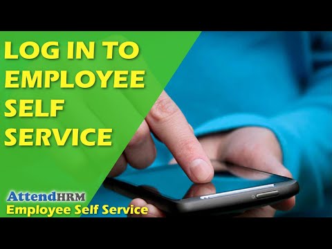 Log in to Employee Self Service