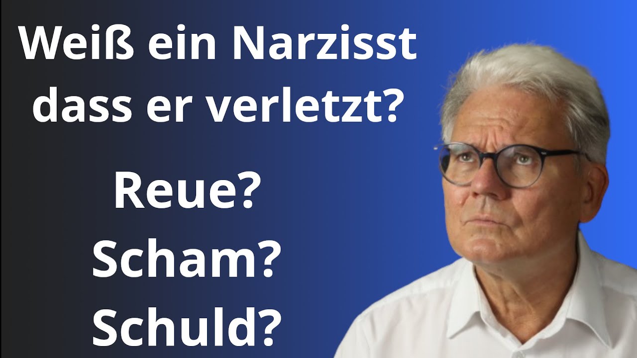 Weiß ein Narzisst, wie sehr er verletzt? Empfindet er Reue oder Scham?