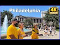 【4K】WALK Philadelphia Pennsylvania Travel vlog USA 4k video