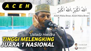 MASYAALLAH.. AZAN SANGAT MERDU | TINGGI | MELENGKING | IRAMA BAYYATI | OLEH QARI ACEH | UST HENDRA