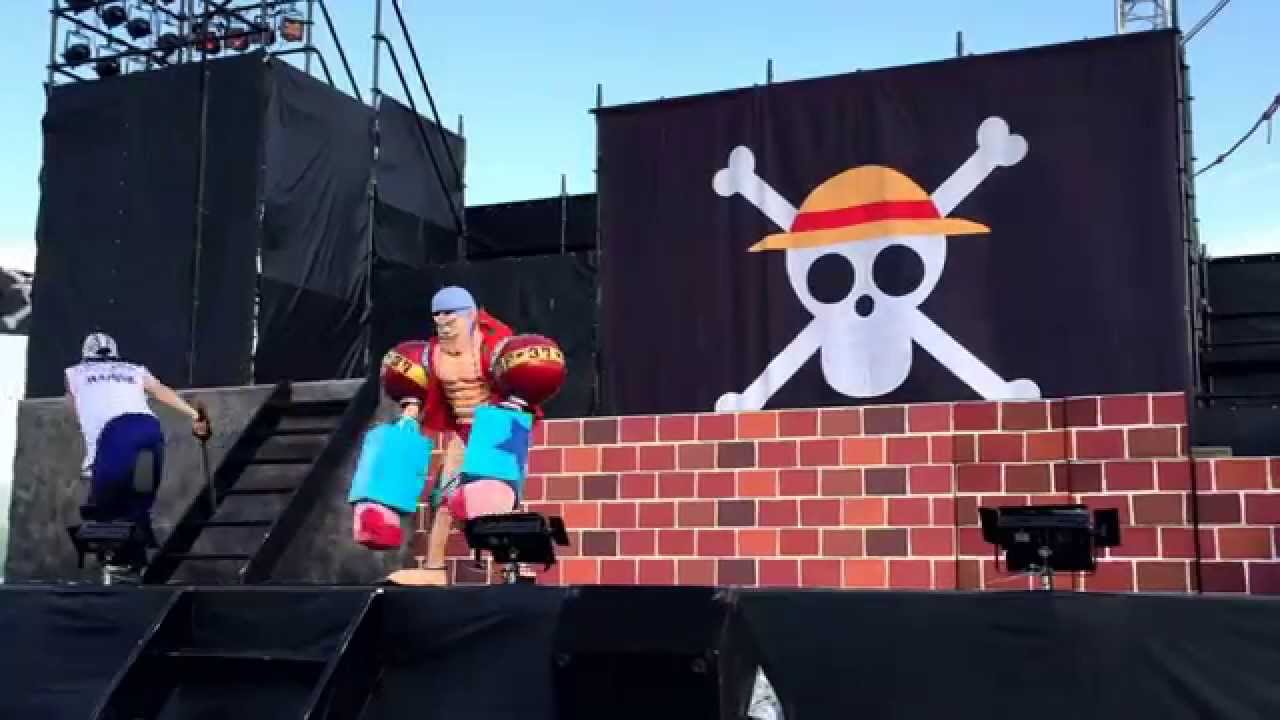 One Piece ワンピースショー ワンピースプレミアムショーinハウステンボス15 Youtube