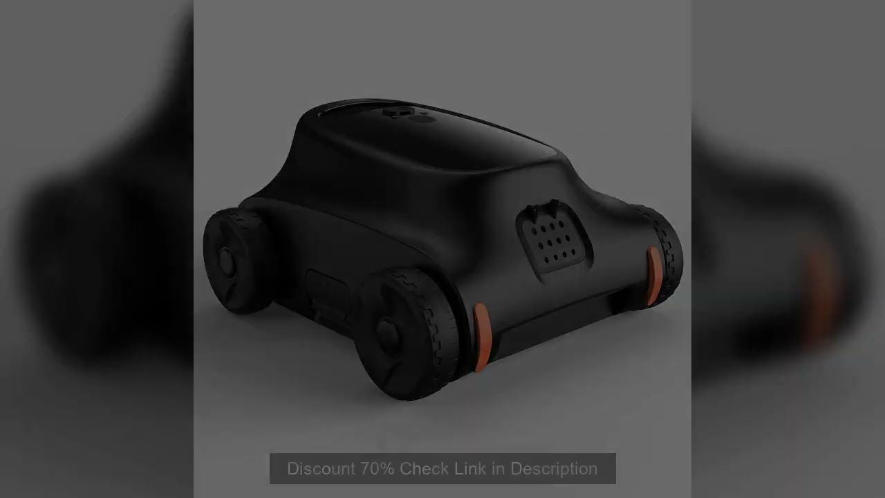 [Up to 2000 Sq.ft] Seauto SAT 10 Robotic Pool Cleaner, Cordless Robotic Pool Vacuum for Above Ground