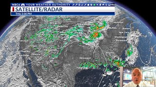 Hot and humid weather continues with rain increasing late this weekend