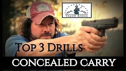 Top 3 Drills for Concealed Carry:  Reid's Favorites