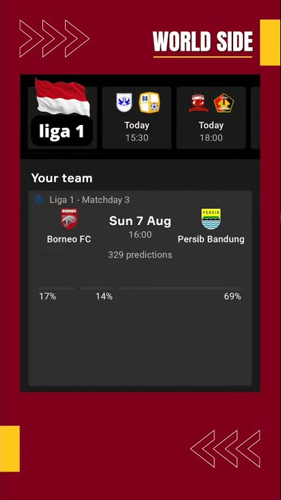 Jadwal Persib ❗liga 1 hari ini #shorts #shortsvideo #shortvideo #short #viral #trending #viralshort