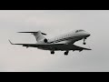 Embraer legacy 500 odcxl landing at zurich airport