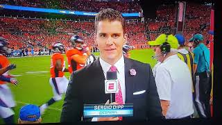 ESPN reporter Sergio Dipp bombs during his Monday Night Football debut