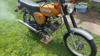 SIMSON S51B felújítás.