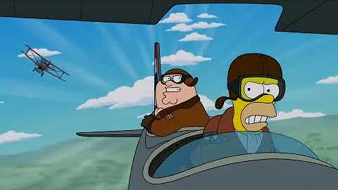 Family Guy - Dinner with the Simpsons