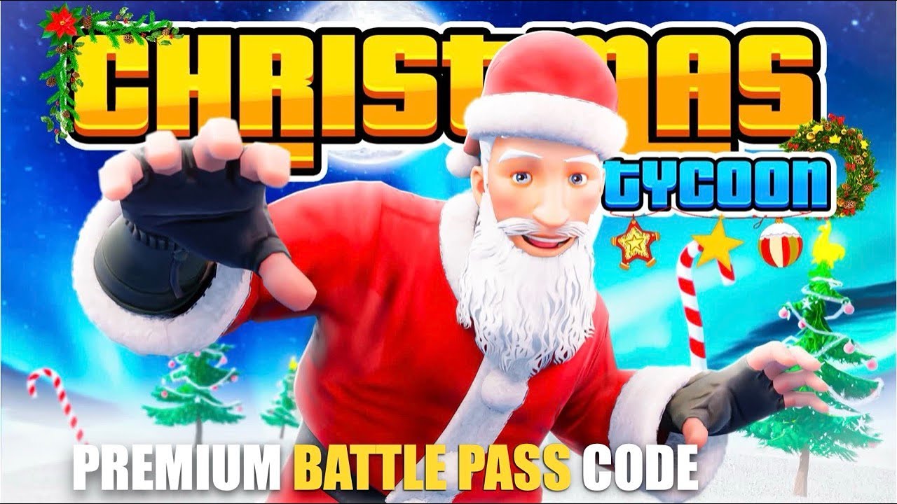 CHRISTMAS TYCOON MAP FORTNITE CREATIVE - SECRET BATTLE PASS CODE ...