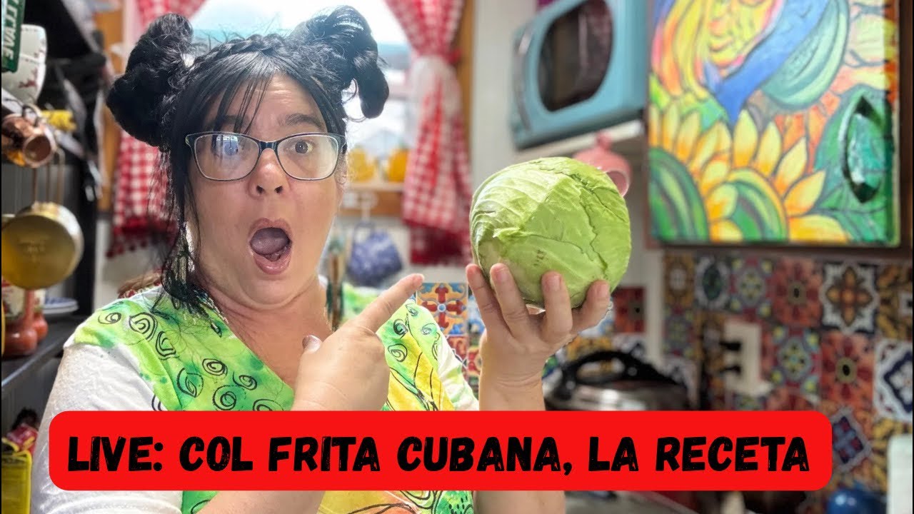 LIVE Col frita cubana parte dos receta economica y rapida, el secreto de la cocina de Caibarién