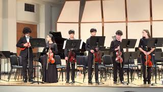 Minute 1( J.S. Bach, arr. by Yasuda) Violin to Viola Class, Dr. Vivian Gonzalez, Instructor