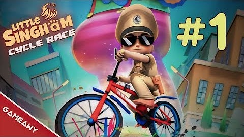 Little Singham Cycle Race Gameplay Walkthrough (Android, iOS) - Part 1