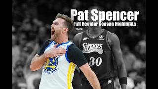 Pat Spencer Full Regular Season Highlights|25-26 NBA Season
