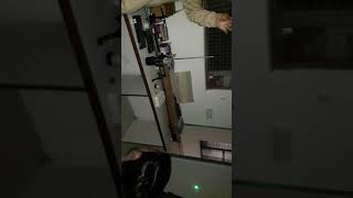 Diffraction of green laser light part 1