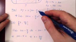 Famous Optimization - Example 3 Net Worth