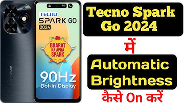 How to on auto brightness on Tecno Spark Go 2024 || Tecno Spark Go 2024 auto brightness ||