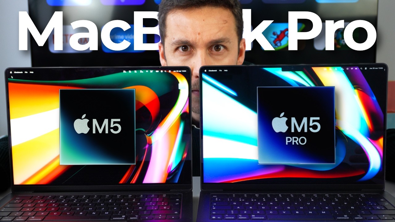 MacBook Pro M5 vs M5 Pro 🆚 Estas son las DIFERENCIAS REALES ¿Cuál ...