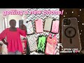 VLOG: getting a new phone (iphone 14) + phone case collection