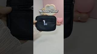 Michaela Re-nylon Wallet Dirt Resistance and Anti scratch nylon