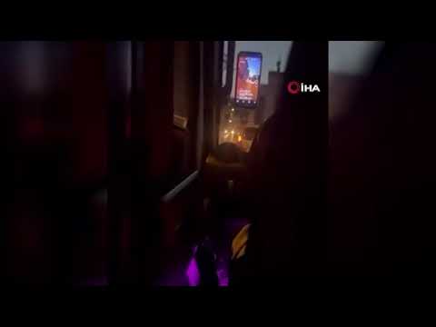 Bursa’da seyir halindeki özel halk otobüsü şoförünün yaptığına bakın!