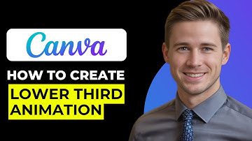 How to CREATE lower thirds animation in Canva (2025 Updated)