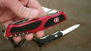Вася Акрилов. VICTORINOX RangerGrip 61 красный.Личное мнение слабый переоцененный нож.