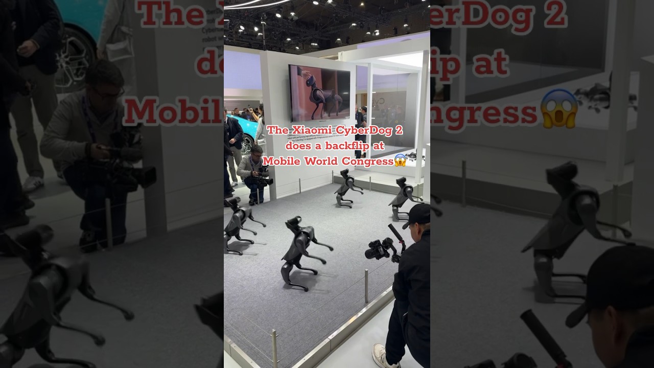 Xiaomi's CyberDog 2 Can Either Amaze or Scare You #robots #dogs