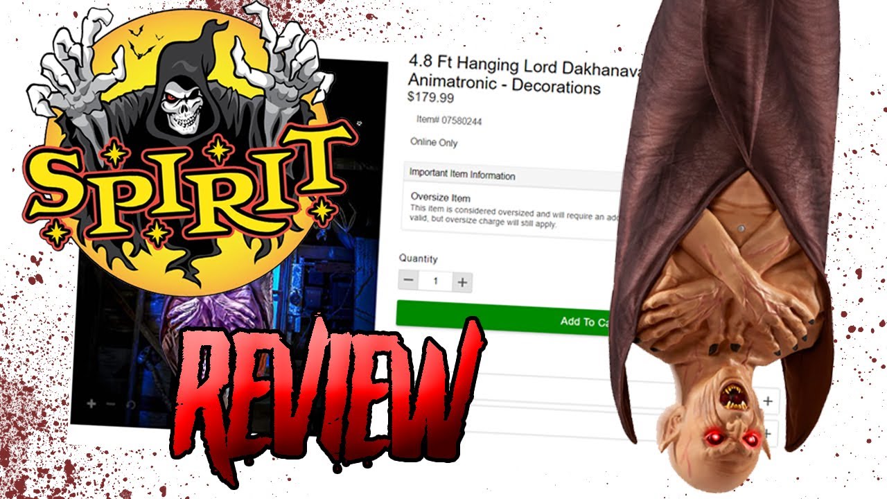 Lord Dakhanavar REVIEW - Spirit Halloween 2020 | Reaper Reviews