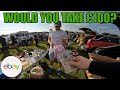 Spending £100 at the CARBOOT with ONE SELLER | Buying out Sellers at the #carboot