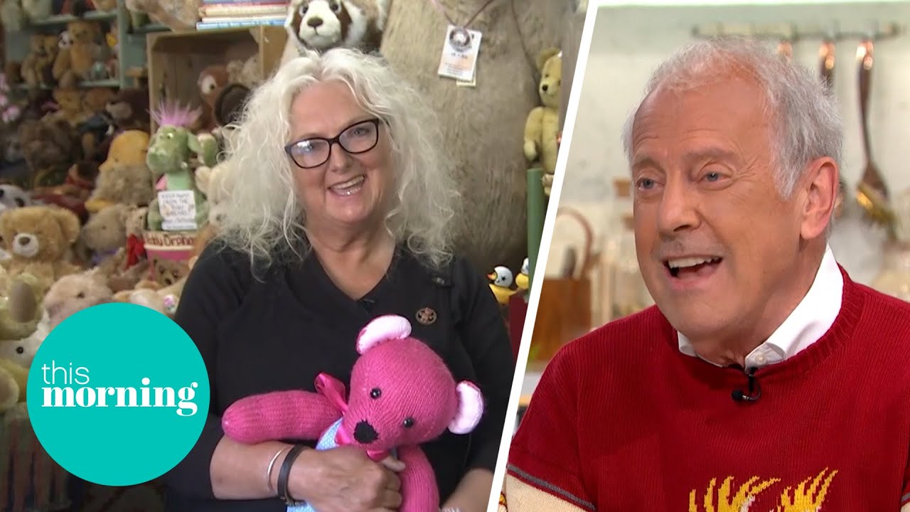 Gyles Brandreth Gets Excited Meeting Woman Who Owns 12,500 Teddy Bears | This Morning