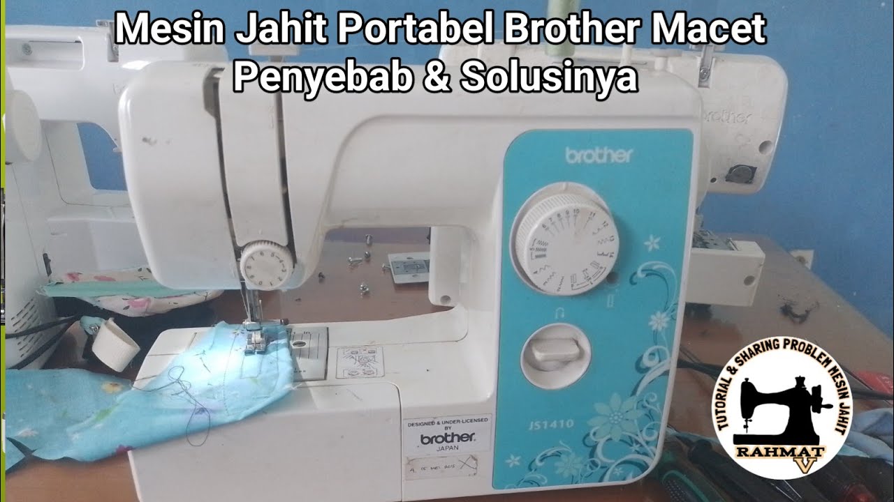 Mesin Jahit Portabel Brother Macet