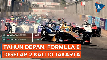 Tahun 2023, Formula E Gelar 2 Balapan di Jakarta