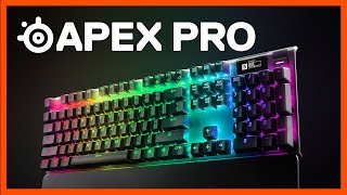 Adjustable Mechanical Switches on the Fastest Keyboard Ever - SteelSeries Apex Pro