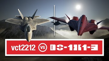 1v1 with an F-22A and barely took a scratch! [Ace Combat 7: Battle Royal]