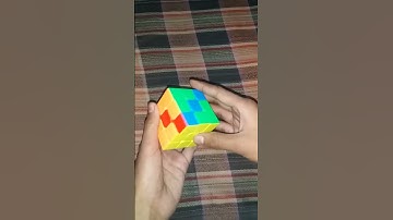 ❤ zig zag pattern of 3x3 Rubik